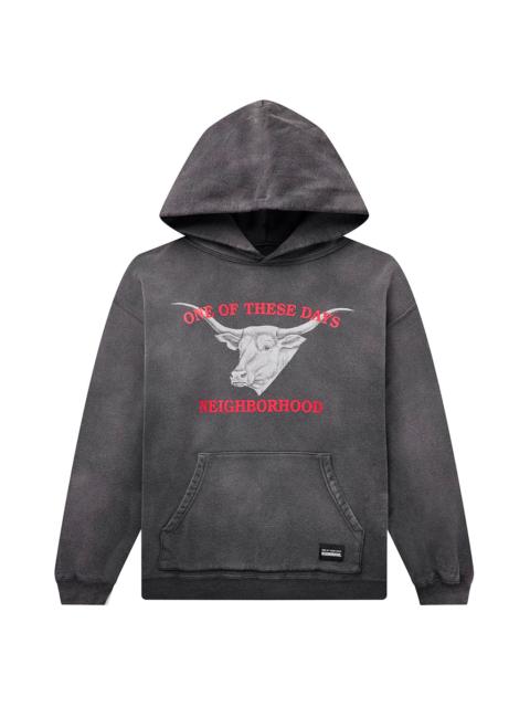 NEIGHBORHOOD X ONE OF THESE DAYS L/S SWEAT HOODIE - BLACK