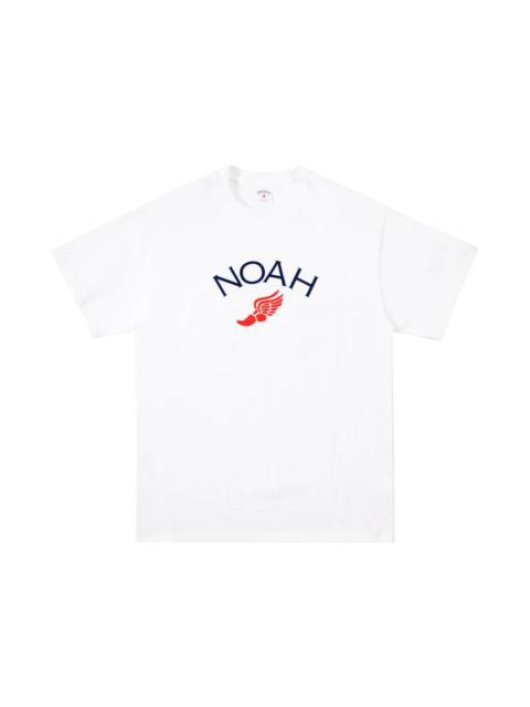 Noah Winged Foot Logo Tee (SS19) White