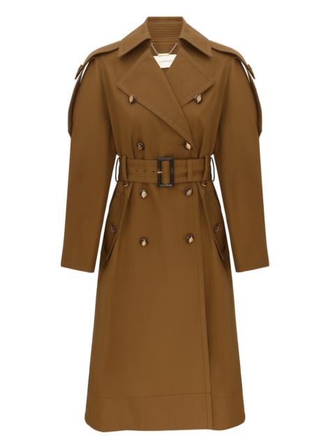 LUNA DRILL TRENCHCOAT