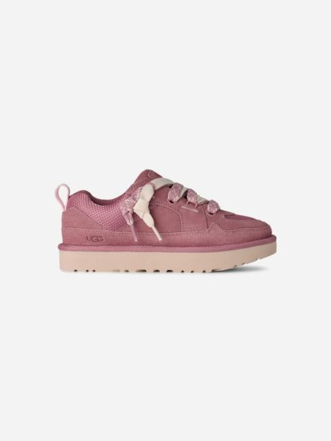 ® Women's Lo Lowmel Suede/Textile/Recycled Materials Shoes in Horizon Pink