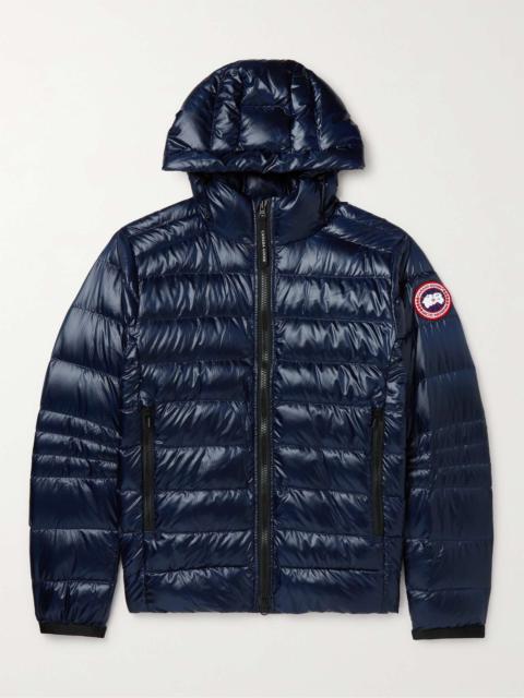 Crofton Slim-Fit Recycled Nylon-Ripstop Hooded Down Jacket