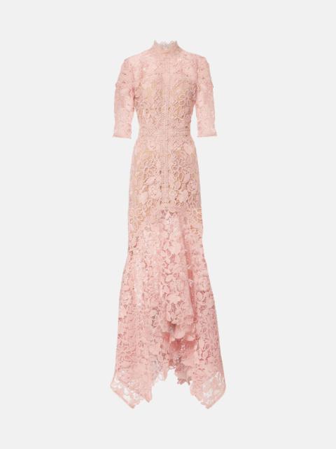 Floral lace gown