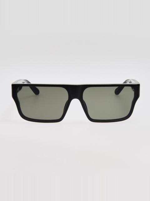 Brady Sunglasses in Black Matt Nickel