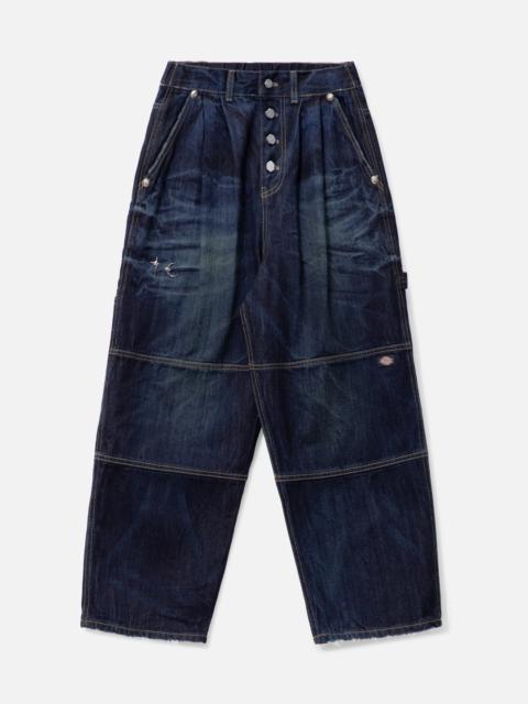 DOUBLE KNEE DENIM PANTS