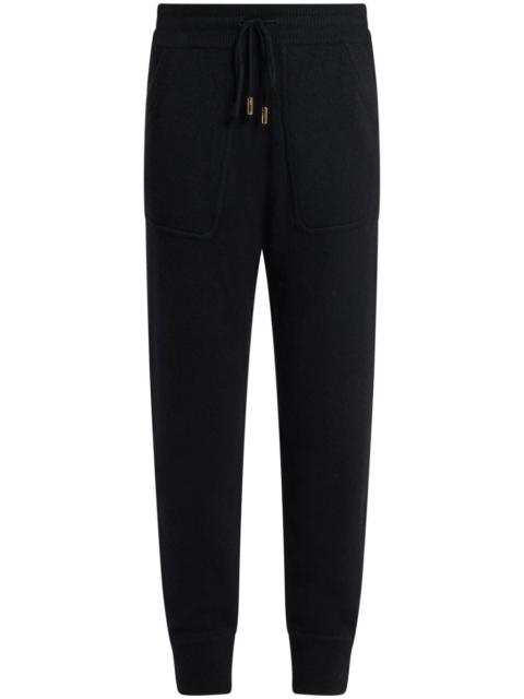 cashmere track pants
