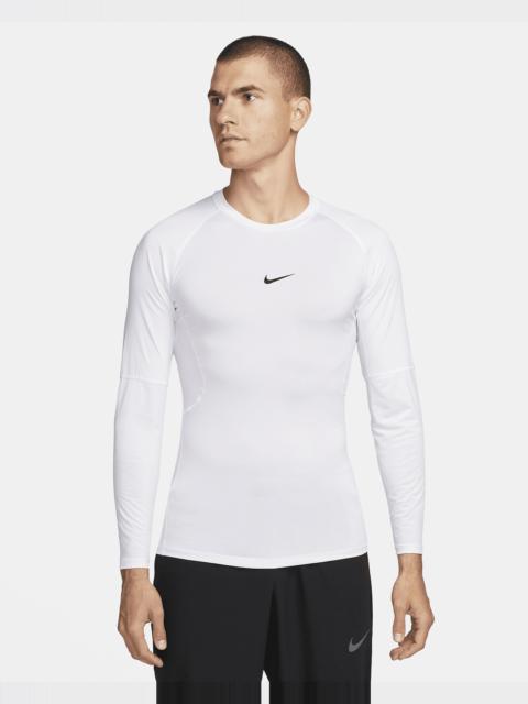 Nike Pro Men's Dri-FIT Tight Long-Sleeve Fitness Top