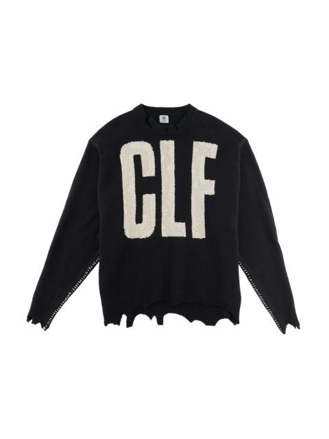 Saint Mxxxxxx x VLONE CLF Knit Sweater Vintage Black