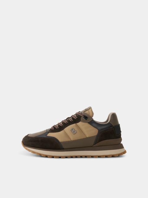 Sneaker Newport in Brown/beige