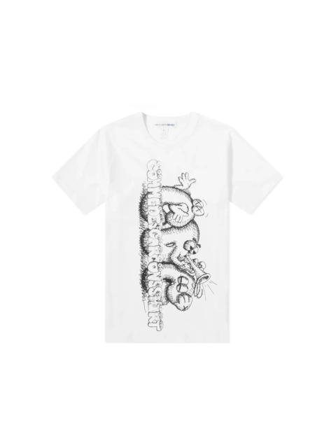 CDG Shirt x KAWS T-shirt White/Black