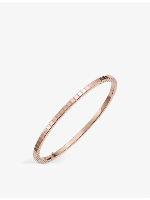 Ice Cube Pure 18ct rose-gold bangle