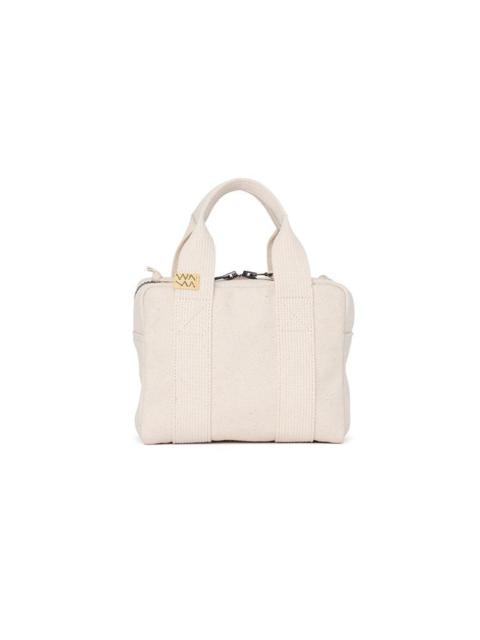 CANVAS PLURA BAG (S) IVORY