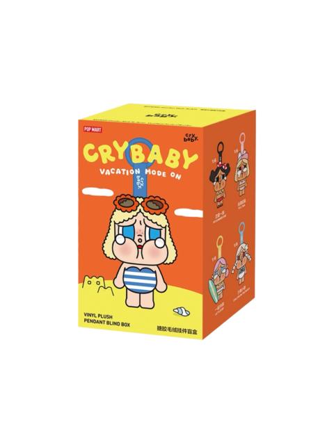 Pop Mart Crybaby Vacation Mode On Series Vinyl Plush Pendant Single Blind Box