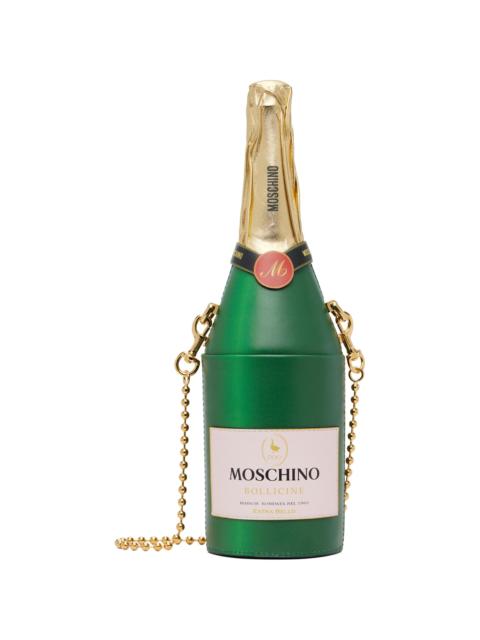 Green & Gold Champagne Bottle Bag