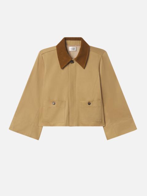The Mini Swing Jacket in Khaki