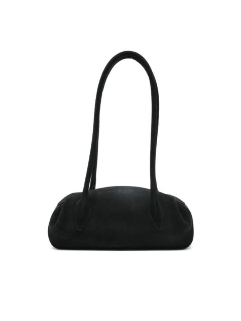 mini Oyster suede tote bag