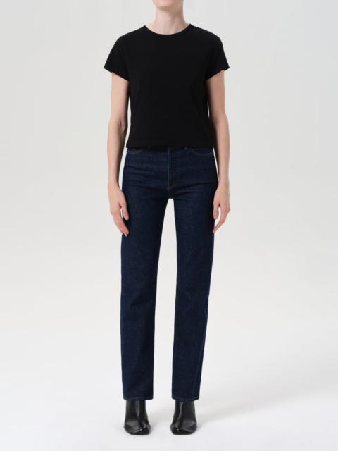 90'S PINCH WAIST HIGH RISE STRAIGHT LONG (COMFORT STRETCH) IN REISSUE