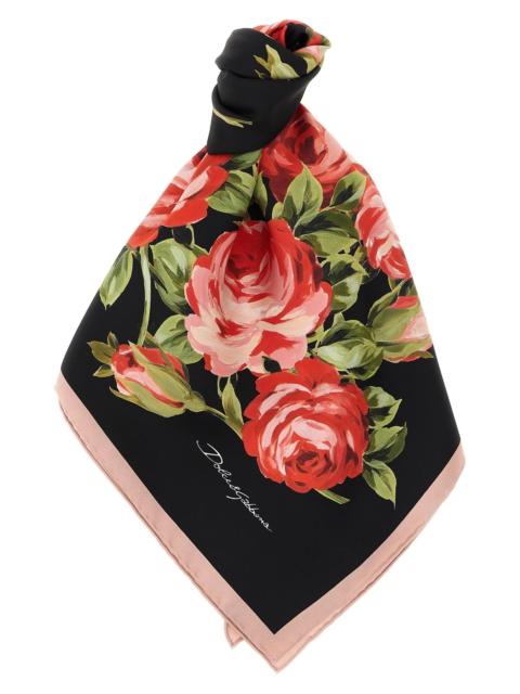 'Bouquet Rose' scarf