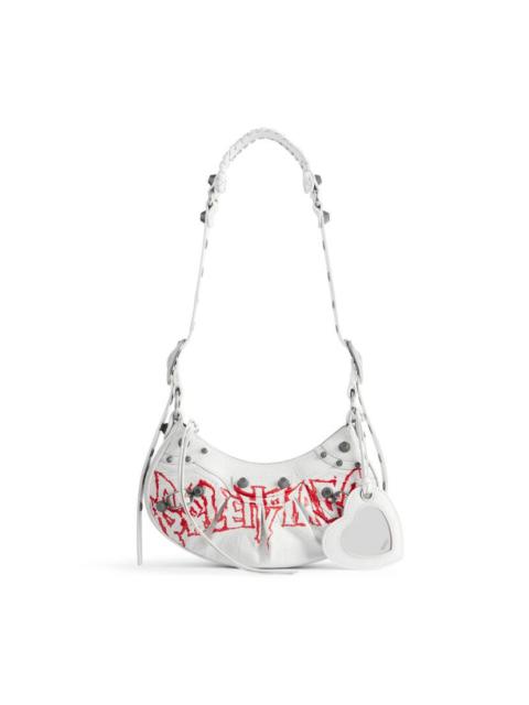 Women's Le Cagole Xs Shoulder Bag Diy Metal  in White