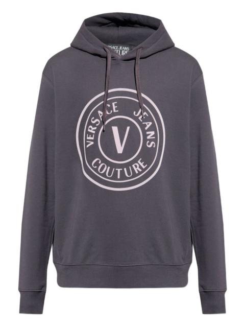 logo-embellished hoodie