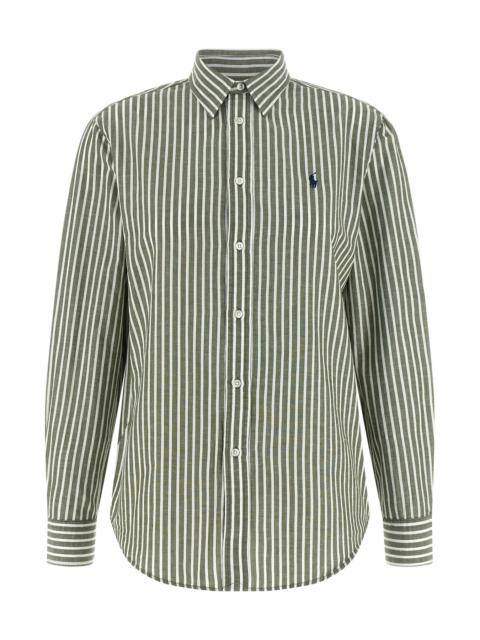 Cotton and linen shirt