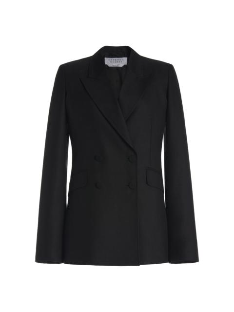 Stephanie Blazer in Black Recycled Wool