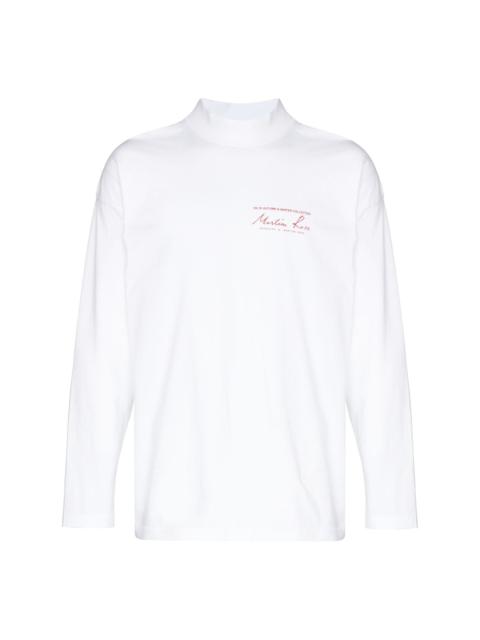 logo-print long-sleeve T-shirt