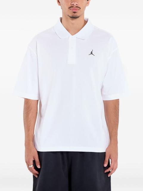 Brooklyn logo-print polo shirt
