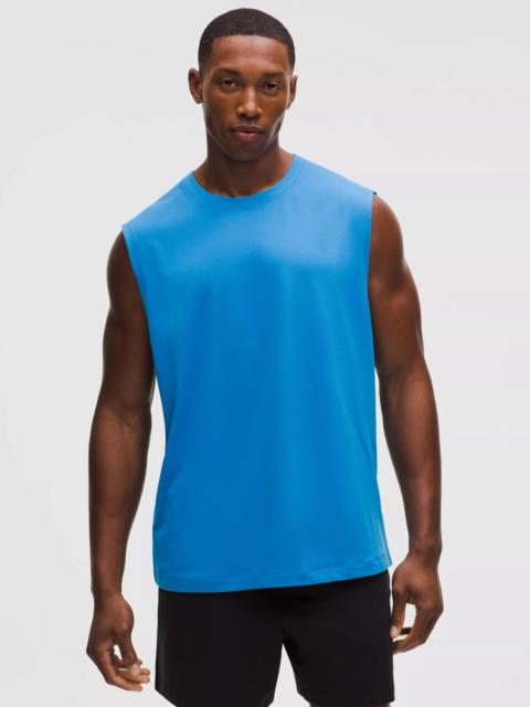 Mesh Soft Jersey Sleeveless Tank Top