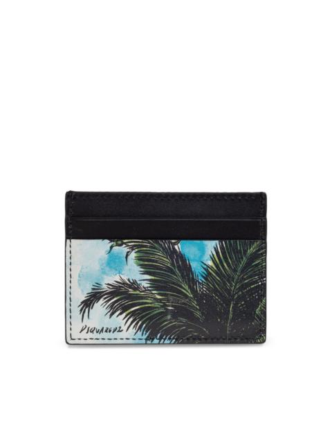 palm-print card holder