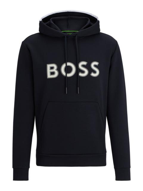 HOODIE WITH LOGO PRINT