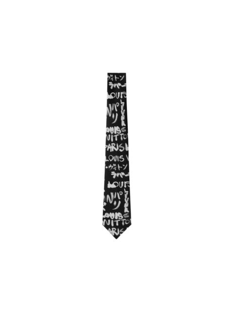 Louis Vuitton x Nigo LV Scribble Tie Black