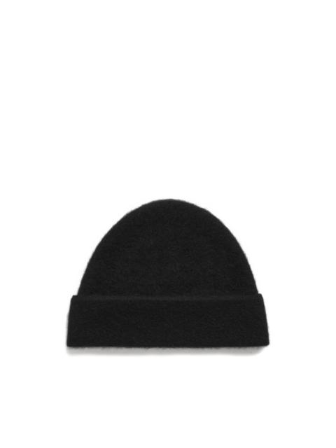 brushed cashmere beanie