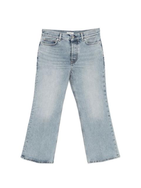 five-pocket button jeans