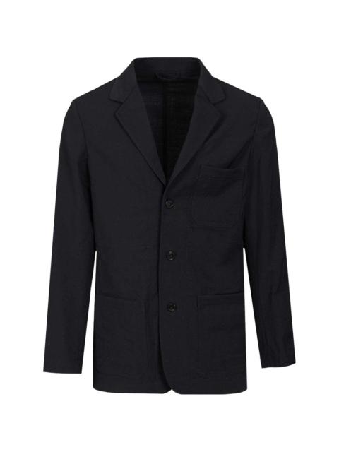 single-breasted blazer