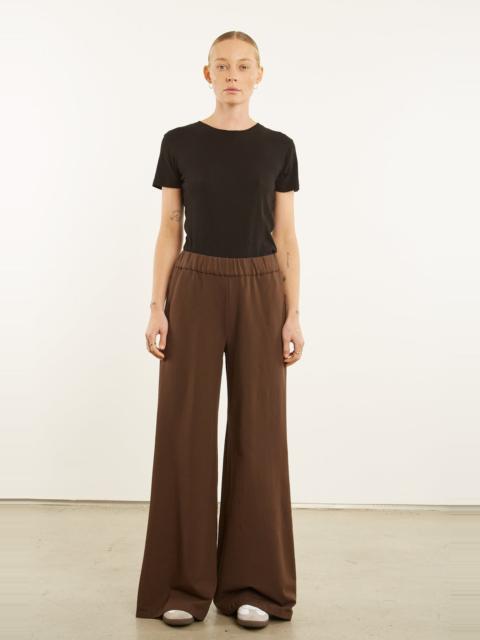 DARK CHOCOLATE CITY WIDE LEG PANTS