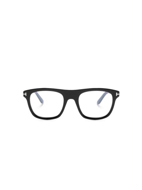 square-frame glasses
