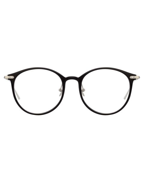 Gray Optical Frame in Black (Asian Fit)