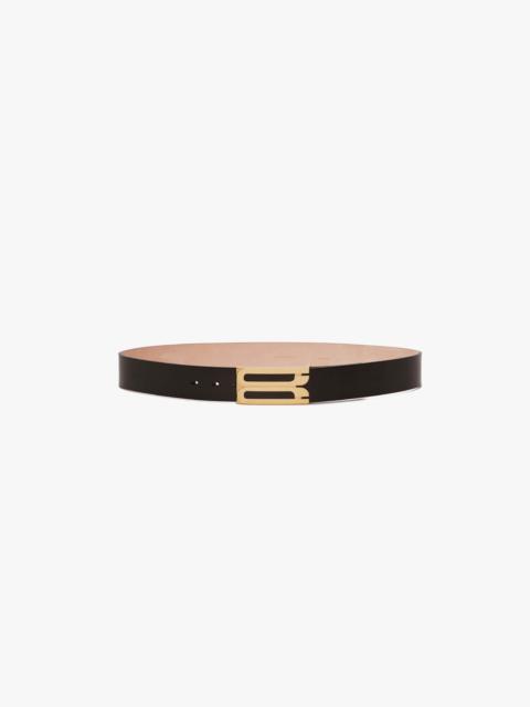 Jumbo Dorian Belt In Black Leather