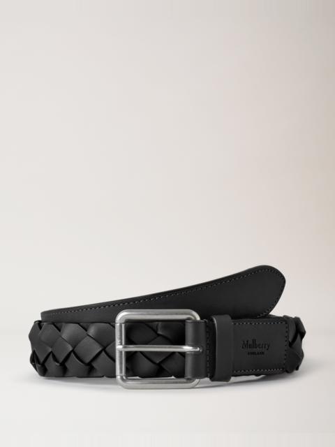 Heritage Braided Belt
Black Silky Calf