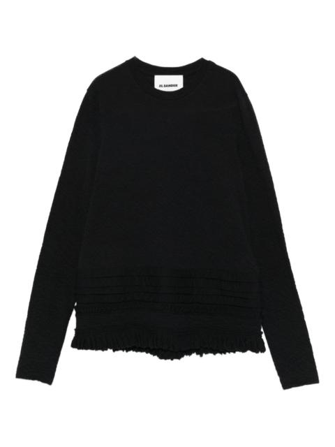 wool-blend sweatshirt