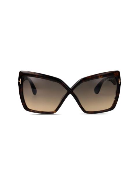 cat-eye frame sunglasses