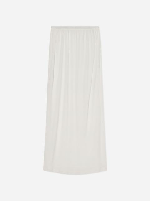 Pencil Skirt in Cotton Jersey -Ivory