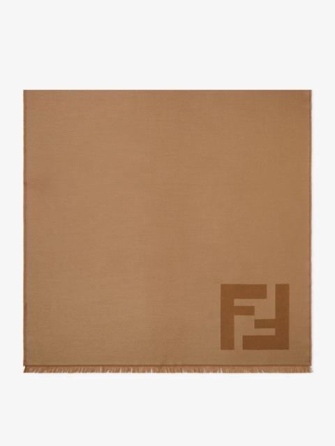 Scarf Beige wool scarf