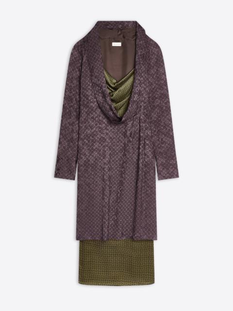 DOUBLE LAYERED VISCOSE DRESS