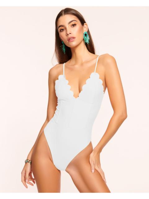 Mikayla Scalloped One Piece Swimsuit