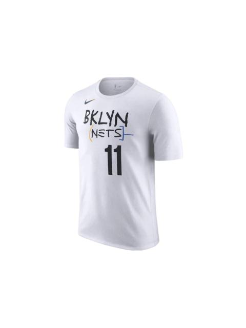 Nike NBA Brooklyn Nets Kyrie Irving City Edition T-shirt White