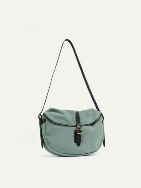 MARGOT HALF MOON FISHERMAN'S BAG  -  JADE GREEN
