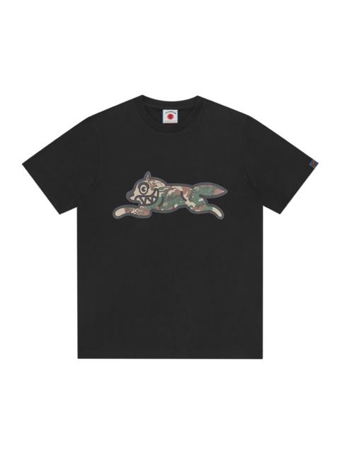 WOODLAND CAMO RUNNING DOG T-SHIRT