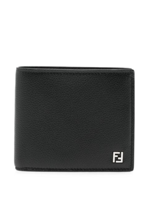 Fendi FF Logo Leather Bi-fold Wallet