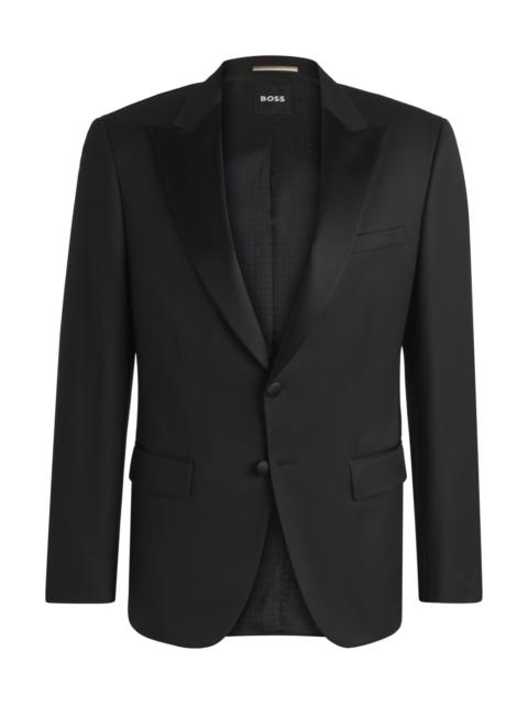 SLIM-FIT TUXEDO JACKET IN WOOL SERGE